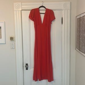 Lisa Says Gah Red Maxi Grace Dress Size M